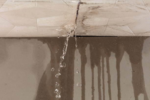 Professional Flood Damage Cleanup technician working in Linthicum Heights, MD
